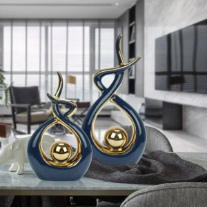 Everly Quinn Ceramic Home Decor Sculpture