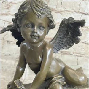 Vintage French Renaissance Cherub Putti Figurine